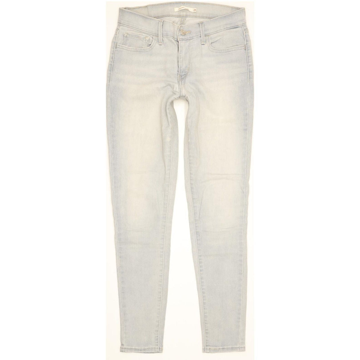 Levi's 710 Super Women Blue Skinny Slim Stretch Jeans W28 L29