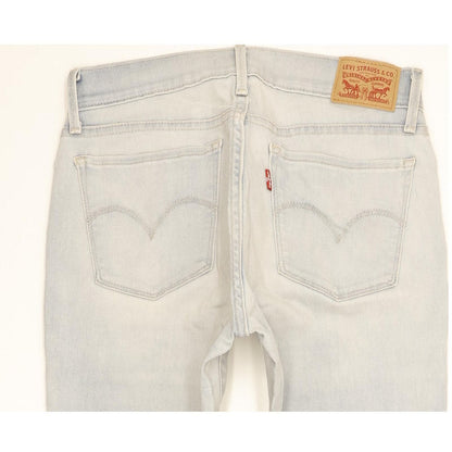 Levi's 710 Super Women Blue Skinny Slim Stretch Jeans W28 L29