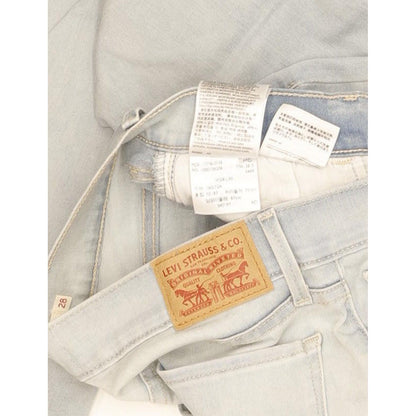 Levi's 710 Super Women Blue Skinny Slim Stretch Jeans W28 L29