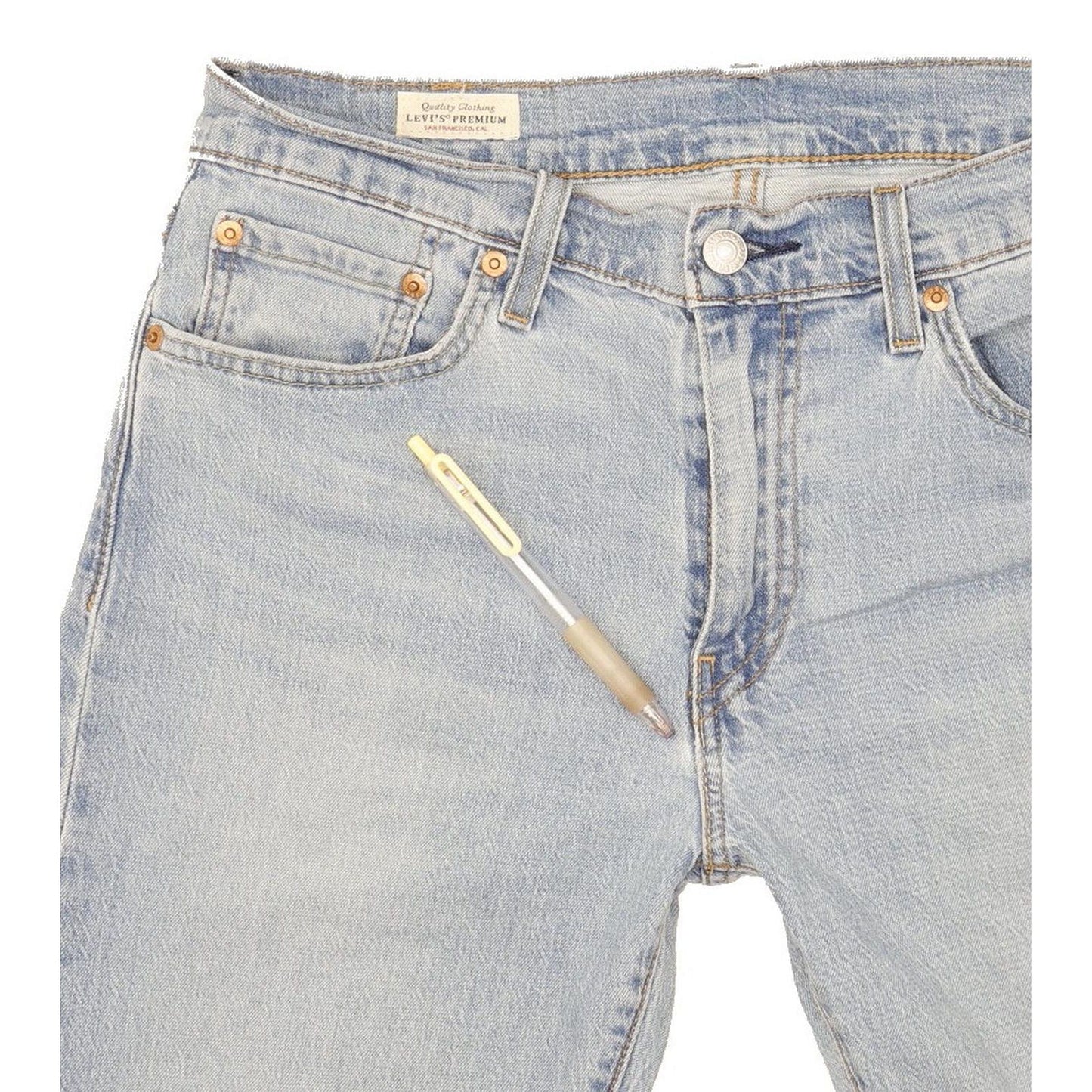 Levi's 512 Men Blue Tapered Slim Stretch Jeans W30 L31