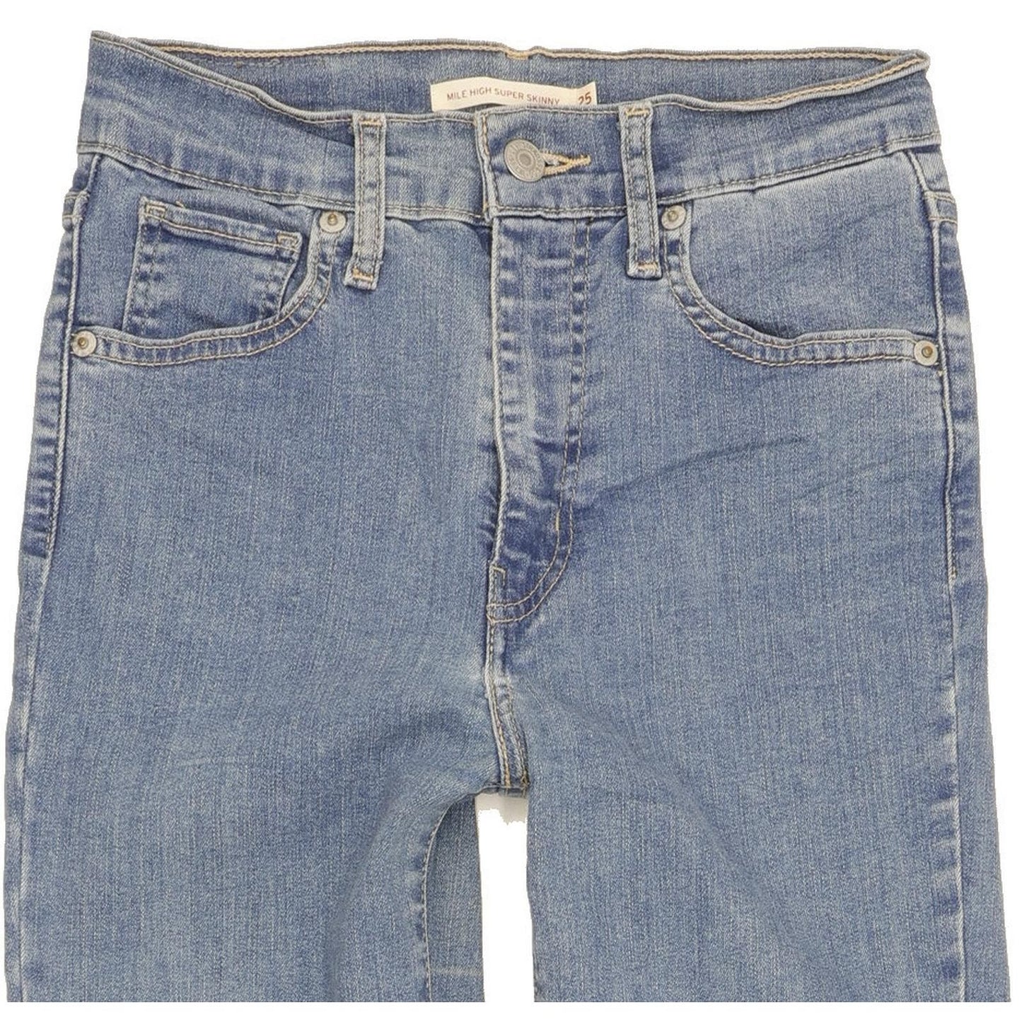 Levi's Mile Women Blue Skinny Slim Stretch Jeans W25 L30