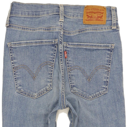 Levi's Mile Women Blue Skinny Slim Stretch Jeans W25 L30