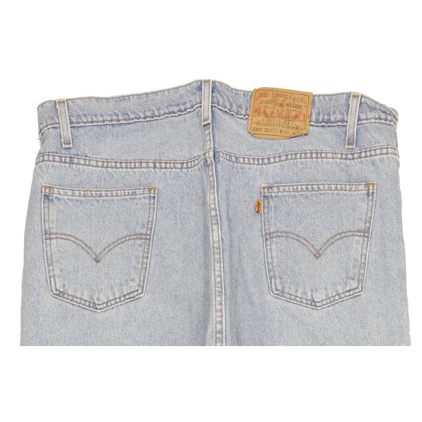 Levi's 505 Men Blue Straight Regular Jeans W40 L30