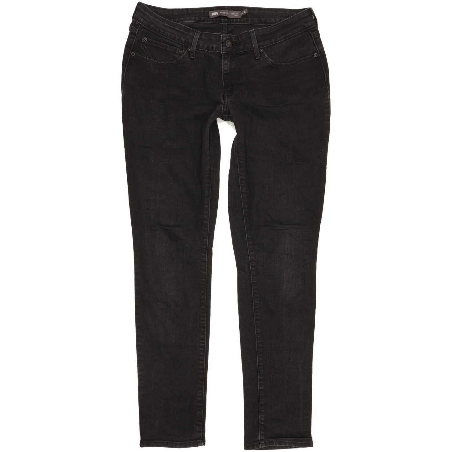 Levi's Bold Curve Women Black Skinny Slim Stretch Jeans W31 L31