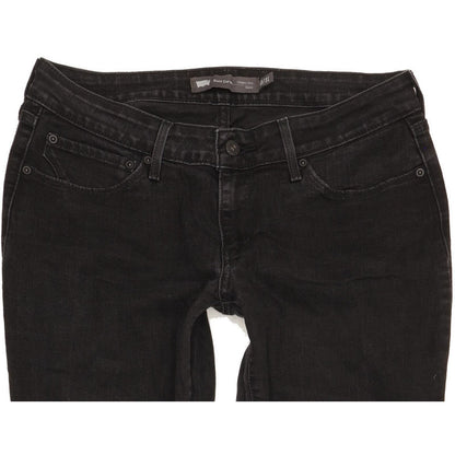 Levi's Bold Curve Women Black Skinny Slim Stretch Jeans W31 L31