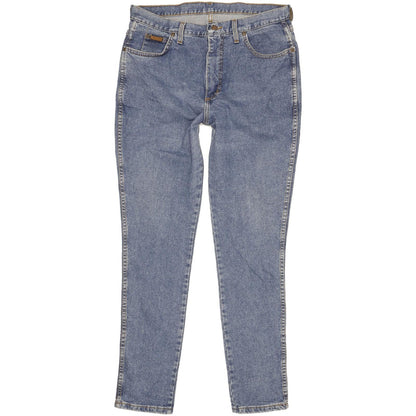 Wrangler Blue Skinny Slim Jeans High Waisted W32 L31