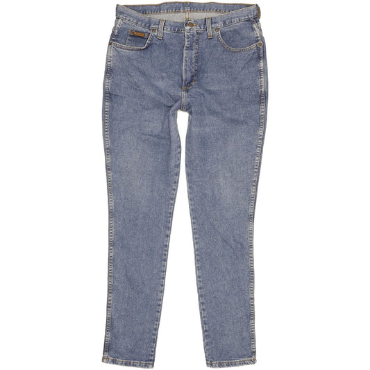 Wrangler Blue Skinny Slim Jeans High Waisted W32 L31