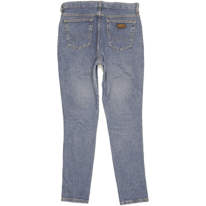 Wrangler Blue Skinny Slim Jeans High Waisted W32 L31