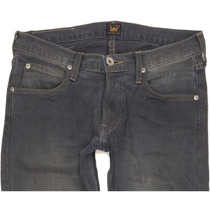 Lee Luke Men Grey Skinny Slim Stretch Jeans W29 L32