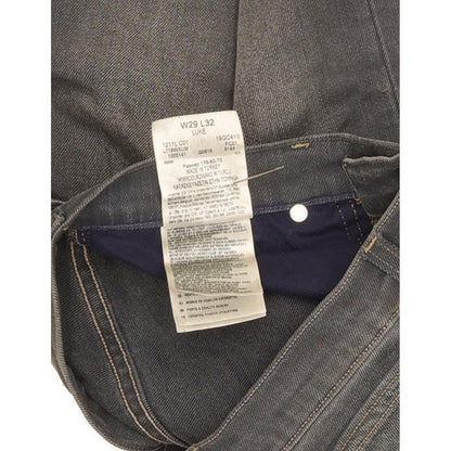 Lee Luke Men Grey Skinny Slim Stretch Jeans W29 L32