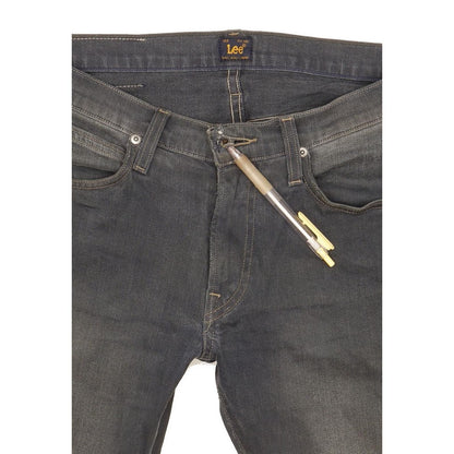 Lee Luke Men Grey Skinny Slim Stretch Jeans W29 L32