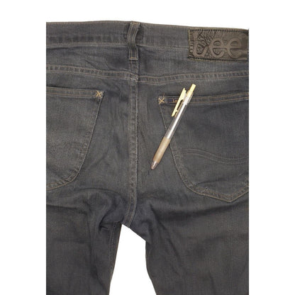 Lee Luke Men Grey Skinny Slim Stretch Jeans W29 L32