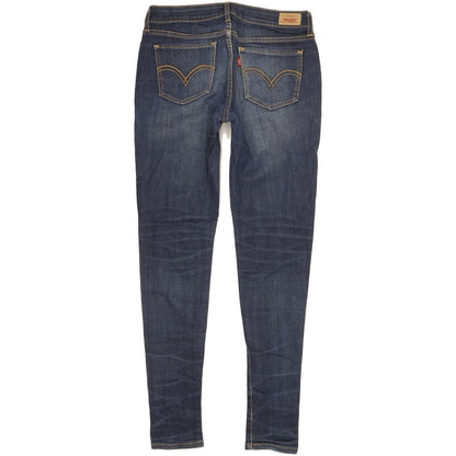 Levi's 535 Women Blue Skinny Slim Stretch Jeans W30 L31