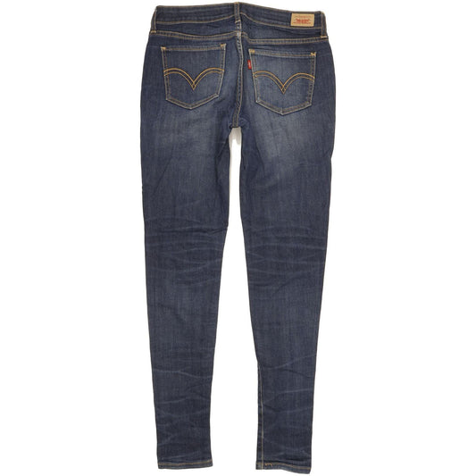 Levi's 535 Women Blue Skinny Slim Stretch Jeans W30 L31