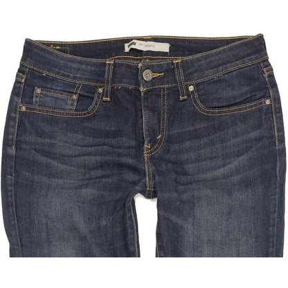 Levi's 535 Women Blue Skinny Slim Stretch Jeans W30 L31