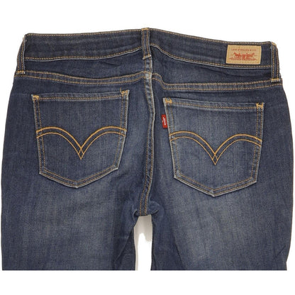 Levi's 535 Women Blue Skinny Slim Stretch Jeans W30 L31