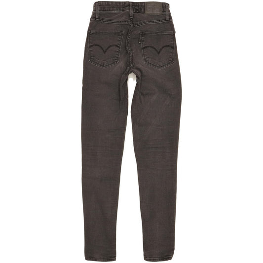 Levi's 721 Women Charcoal Skinny Slim Stretch Jeans W24 L30