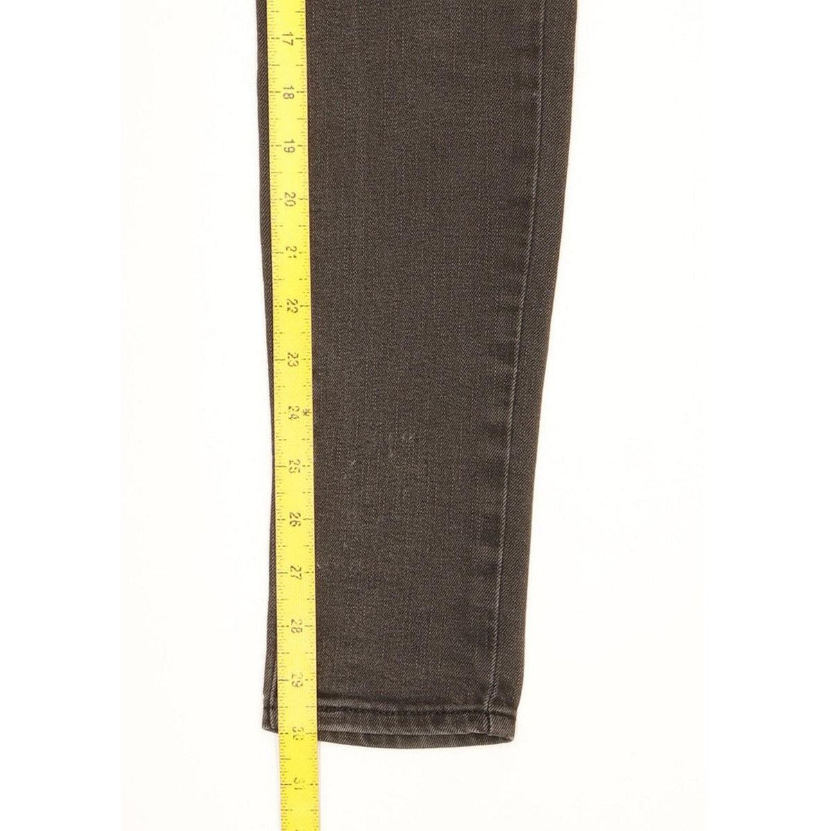 Levi's 721 Women Charcoal Skinny Slim Stretch Jeans W24 L30