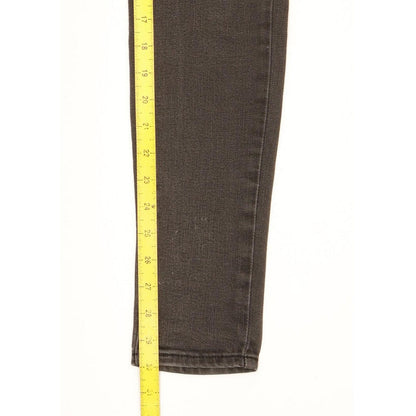 Levi's 721 Women Charcoal Skinny Slim Stretch Jeans W24 L30