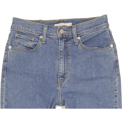 Levi's Blue Tapered Slim Stretch Jeans High Waisted W28 L27
