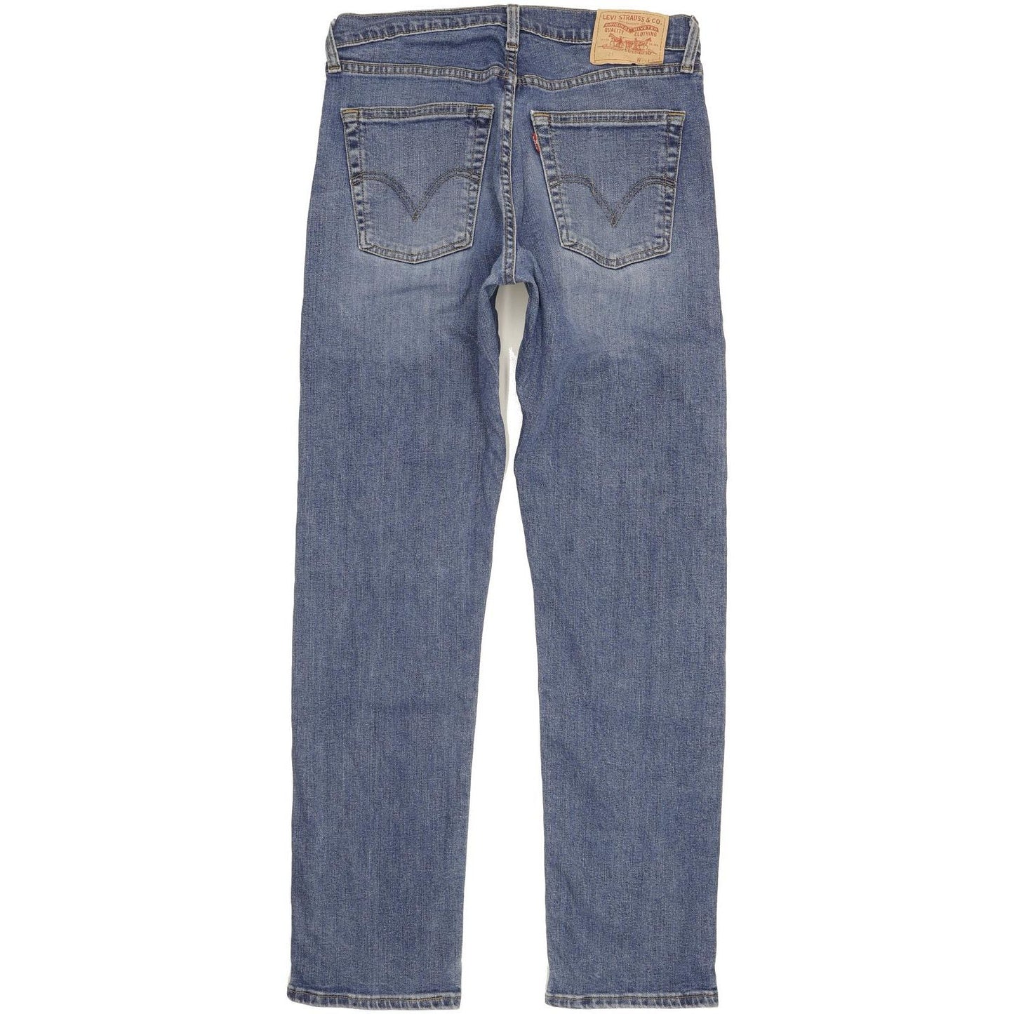 Levi's 521 Men Blue Straight Regular Stretch Jeans W34 L33