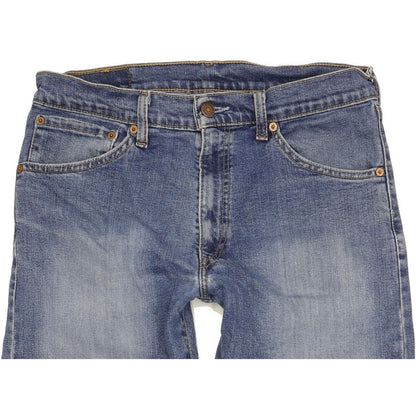 Levi's 521 Men Blue Straight Regular Stretch Jeans W34 L33