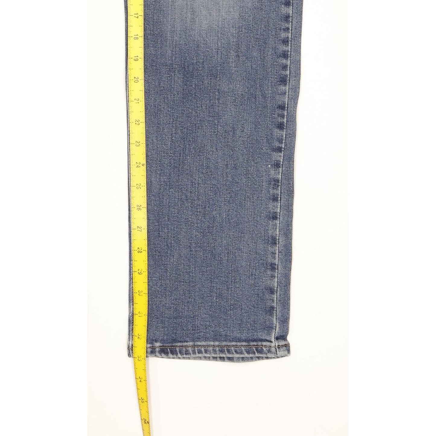 Levi's 521 Men Blue Straight Regular Stretch Jeans W34 L33