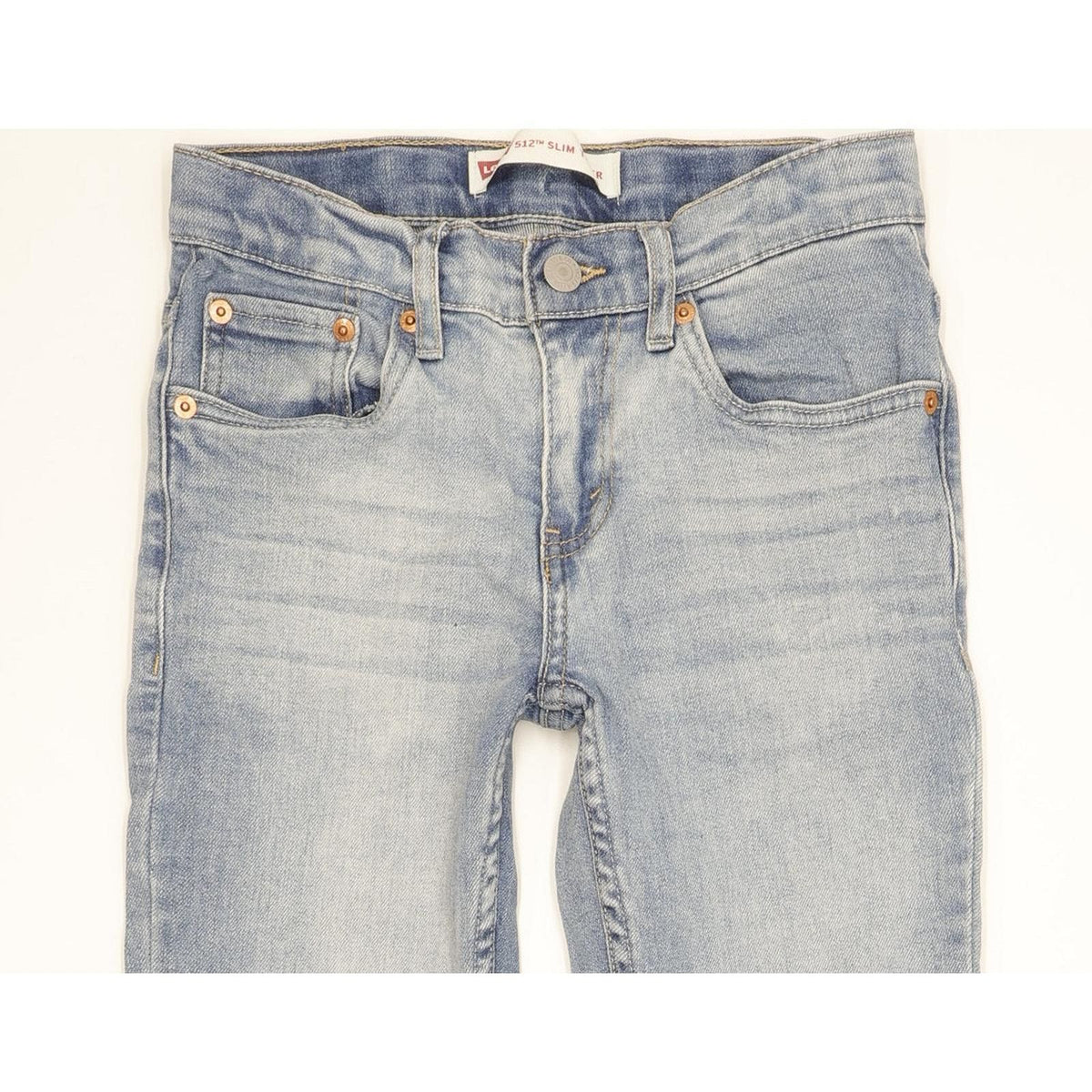 Levi's 512 Kids Blue Tapered Slim Stretch Jeans W24 L26