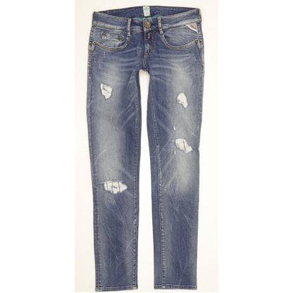 Replay Radixes Women Blue Skinny Slim Stretch Jeans W27 L30