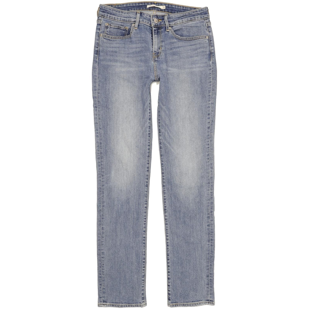 Levi's 712 Women Blue Straight Slim Jeans W30 L32