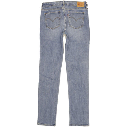 Levi's 712 Women Blue Straight Slim Jeans W30 L32