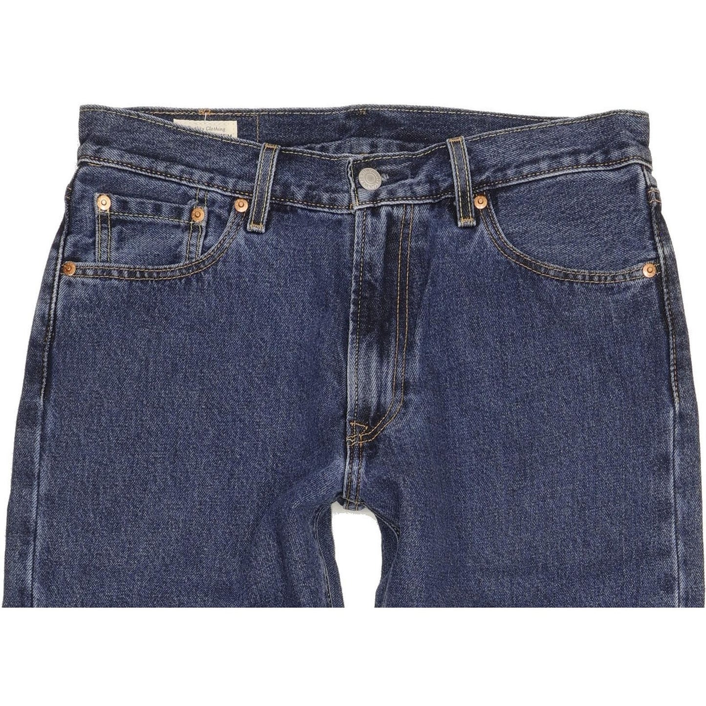 Levi's 551 Men Blue Straight Regular Stretch Jeans W30 L32