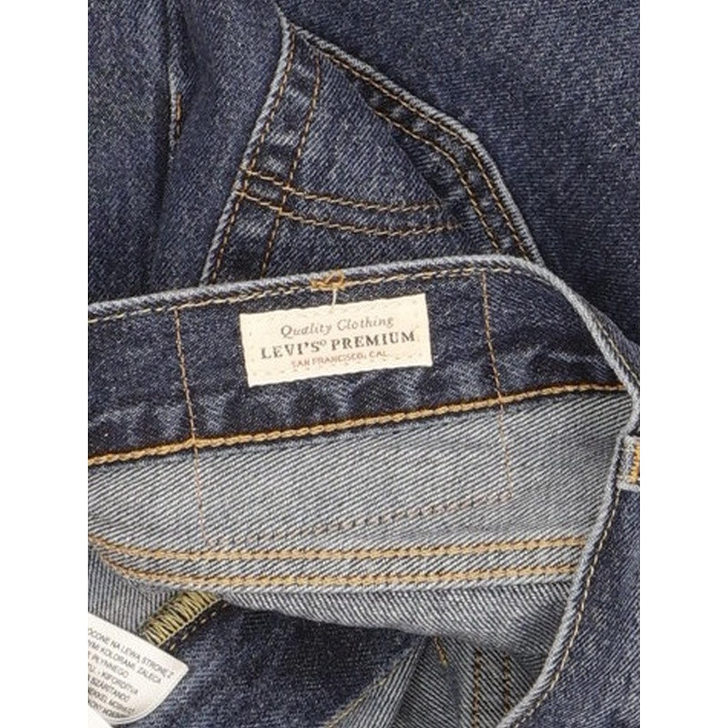 Levi's 551 Men Blue Straight Regular Stretch Jeans W30 L32