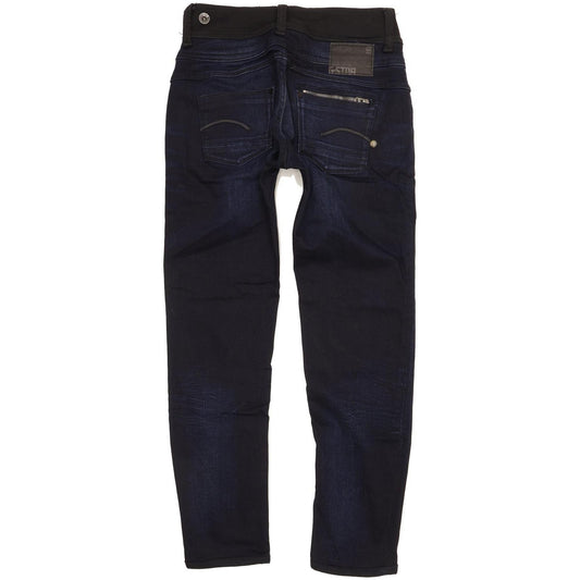 G-Star Attacc Women Navy Straight Slim Stretch Jeans W29 L26
