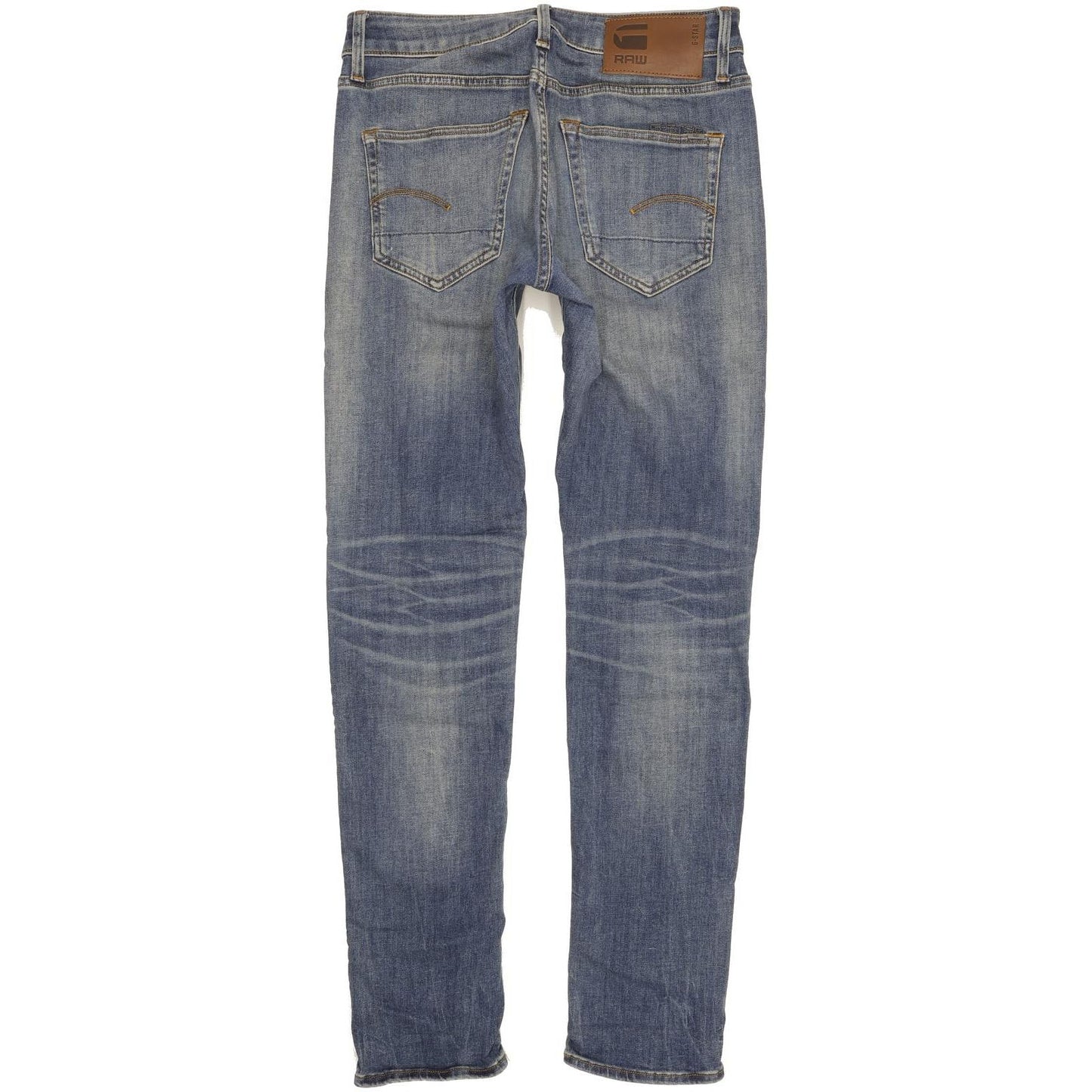 G-Star 3301 Men Blue Skinny Slim Stretch Jeans W28 L31