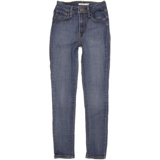 Levi's 721 Women Blue Skinny Slim Stretch Jeans W26 L27