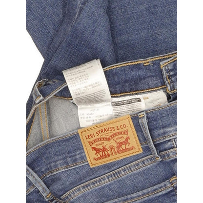 Levi's 710 Super Women Blue Skinny Slim Stretch Jeans W27 L30