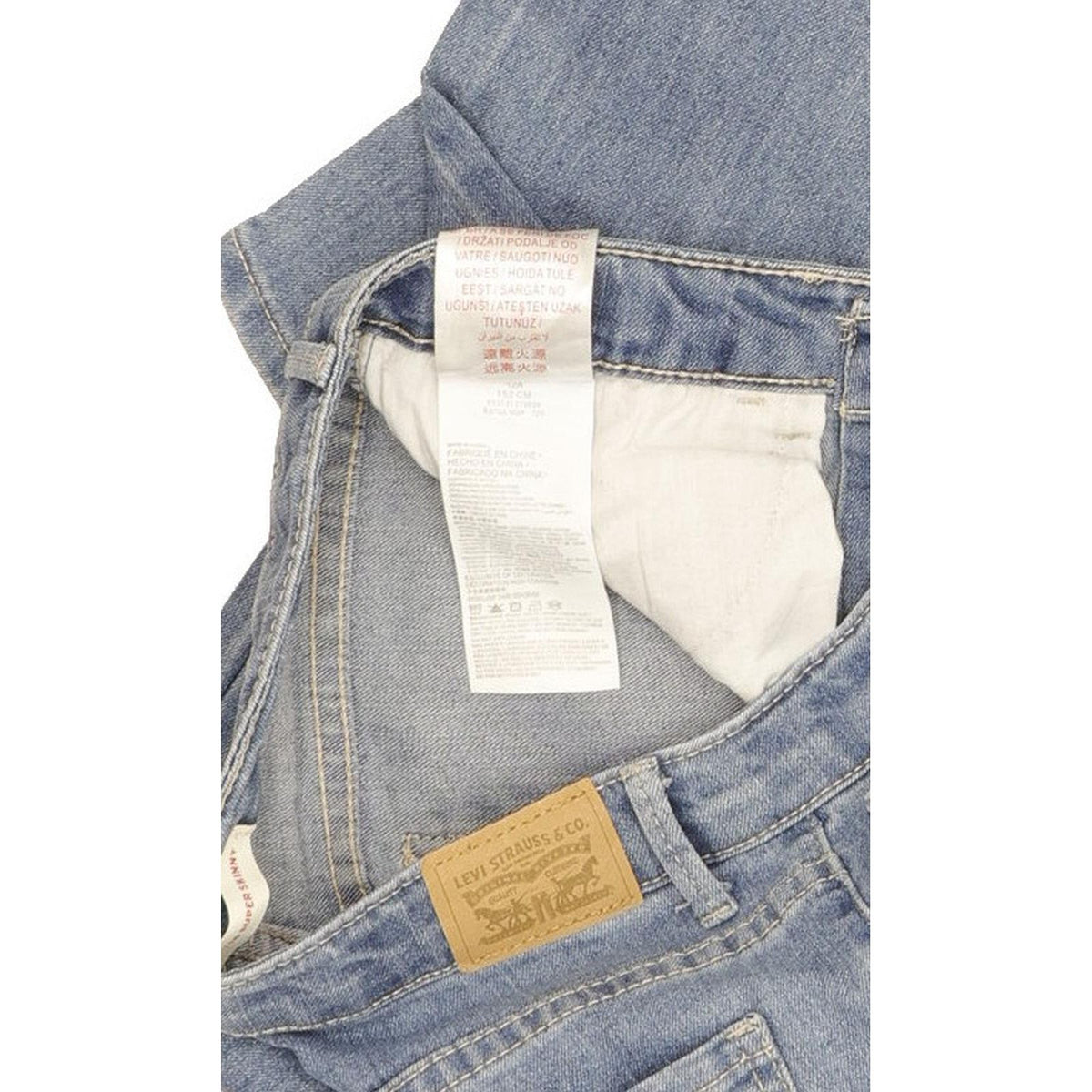 Levi's 710 Kids Blue Skinny Slim Jeans W26 L29