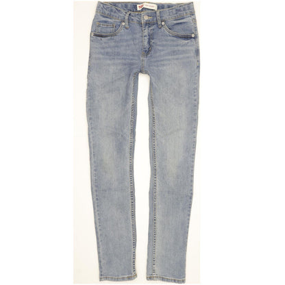 Levi's 510 Kids Blue Skinny Slim Stretch Jeans W26 L29