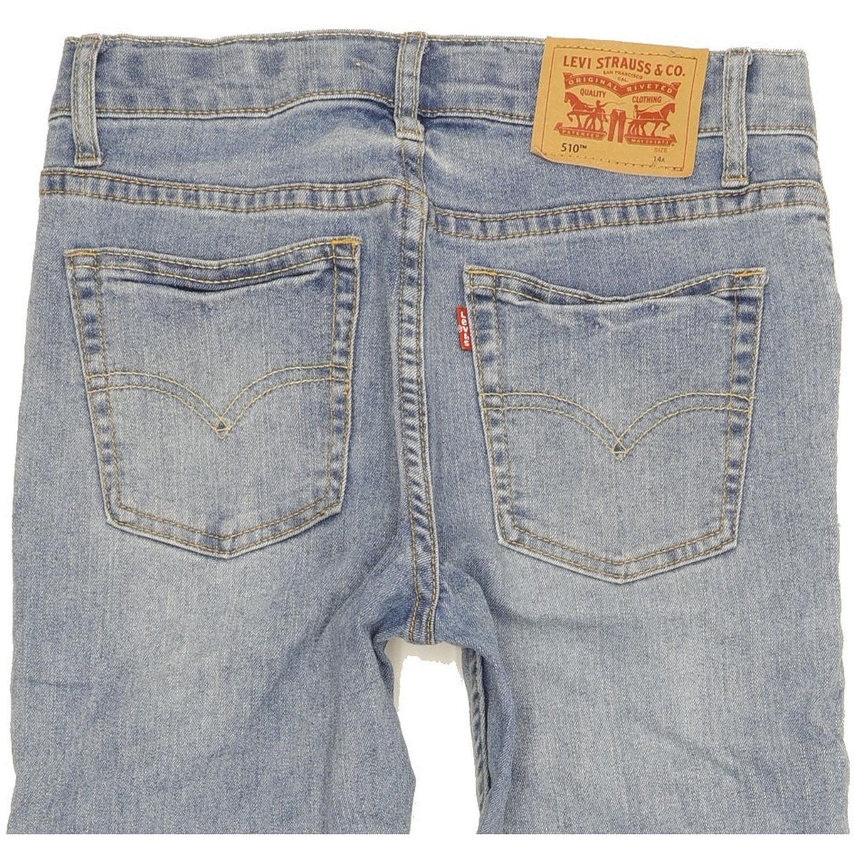 Levi's 510 Kids Blue Skinny Slim Stretch Jeans W26 L29