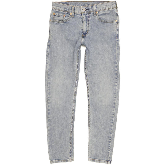 Levi's 512 Men Blue Tapered Slim Stretch Jeans W30 L28