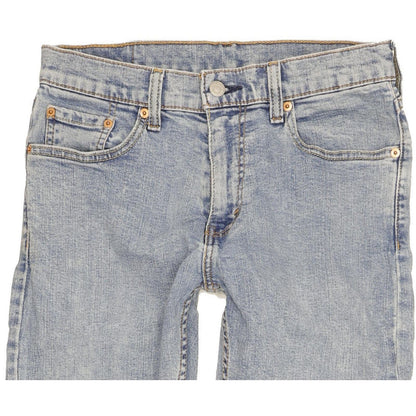 Levi's 512 Men Blue Tapered Slim Stretch Jeans W30 L28