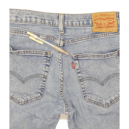 Levi's 512 Men Blue Tapered Slim Stretch Jeans W30 L28