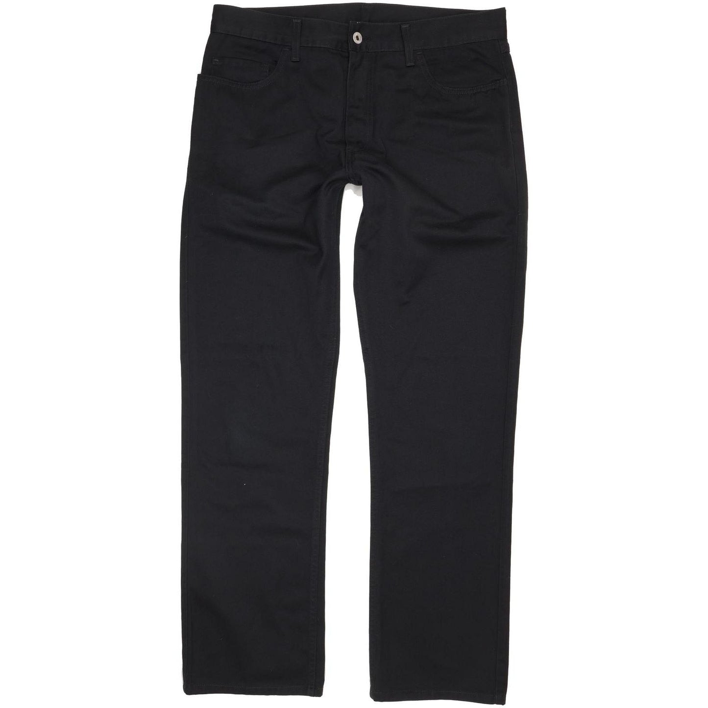 Mustang Men Black Straight Regular Jeans W35 L32