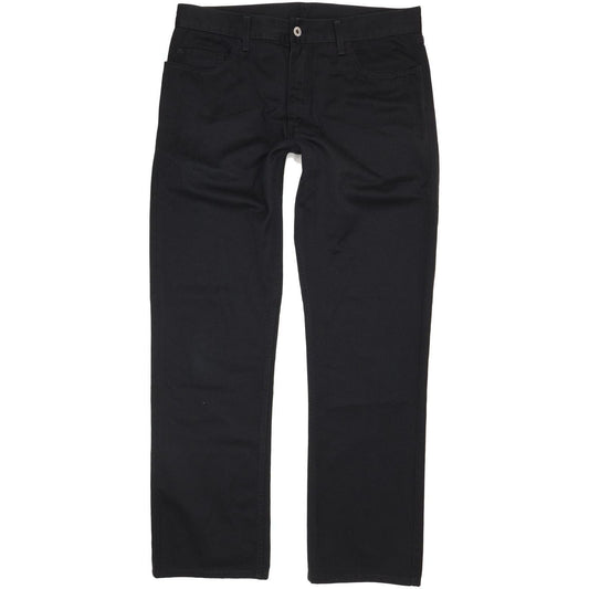 Mustang Men Black Straight Regular Jeans W35 L32