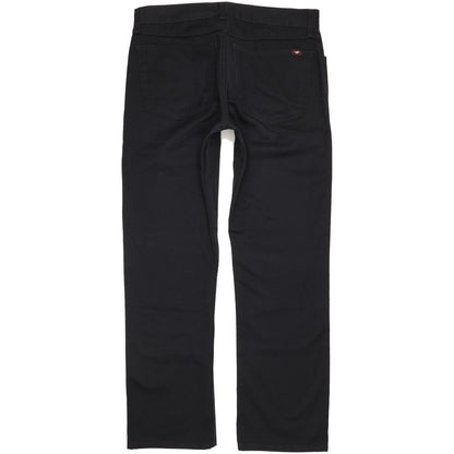 Mustang Men Black Straight Regular Jeans W35 L32