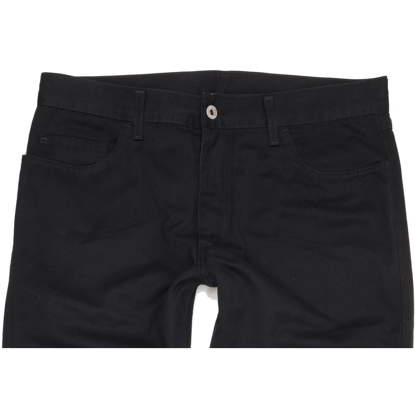 Mustang Men Black Straight Regular Jeans W35 L32