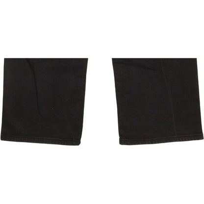 Mustang Tramper Men Black Straight Slim Stretch Jeans W33 L30