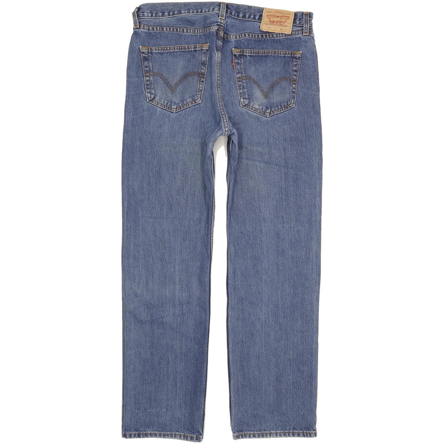 Levi's 751 Men Blue Straight Regular Jeans W36 L32