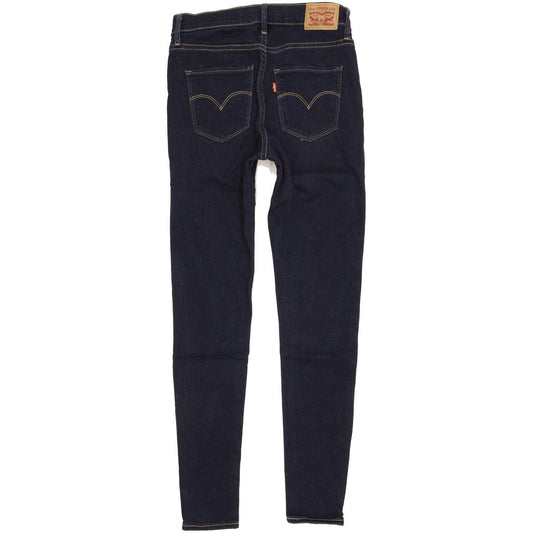 Levi's 720 Women Navy Skinny Slim Jeans W27 L30